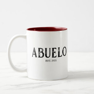 Abuelo-Jahr Zweifarbige Tasse