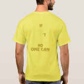 ABUELO KANN ES BEHEBEN! T-Shirt (Rückseite)