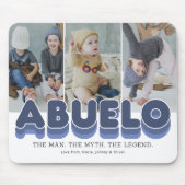 Abuelo Man Myth Legend 3 Foto Mouse Pad Mousepad (Vorne)