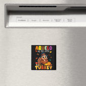 Abuelo Of The Little Turkey Thanksgiving Baby Show Magnet (In Situ (Geschirrspüler))