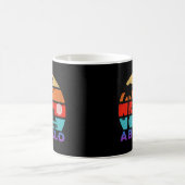 Abuelo Retro Sunset Ocean Großvater Kaffeetasse (Mittel)