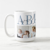 Abuelo Wir Liebe Sie 4 Foto Collage Kaffeetasse (Links)