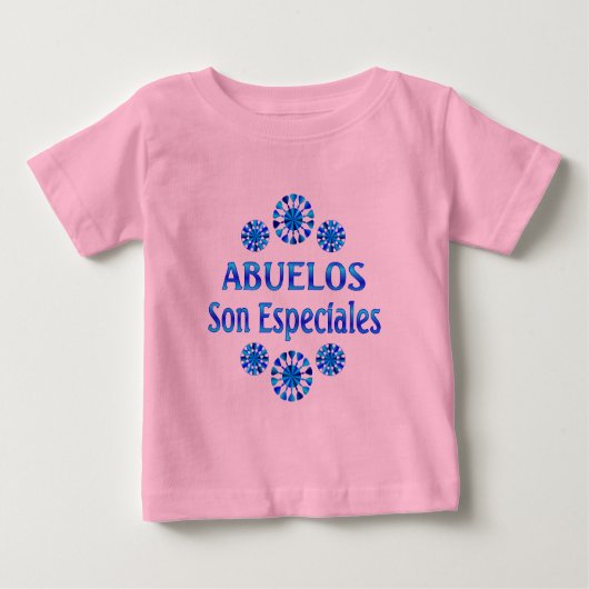 Abuelos son Especiales Baby T-shirt (Vorderseite)