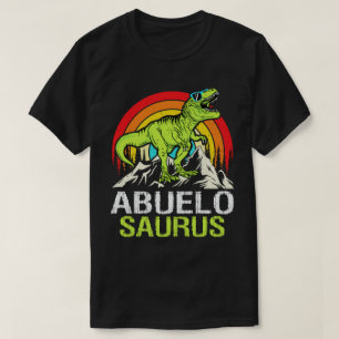 Abuelosaurus Dinosaurier Grandpa Saurus Vatertag T-Shirt