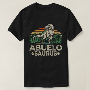 Abuelosaurus Dinosaurier Grandpa Saurus Vatertag T-Shirt
