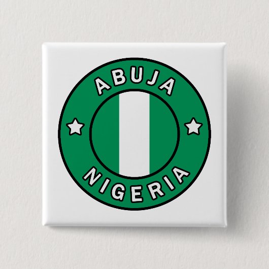 Abuja Nigeria Button (Vorderseite)