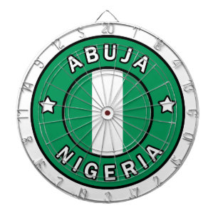 Abuja Nigeria Dartscheibe