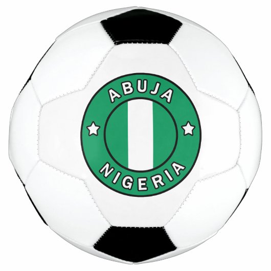 Abuja Nigeria Fußball (Vorderseite)