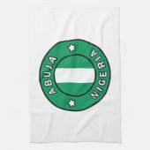 Abuja Nigeria Geschirrtuch (Vertikal)