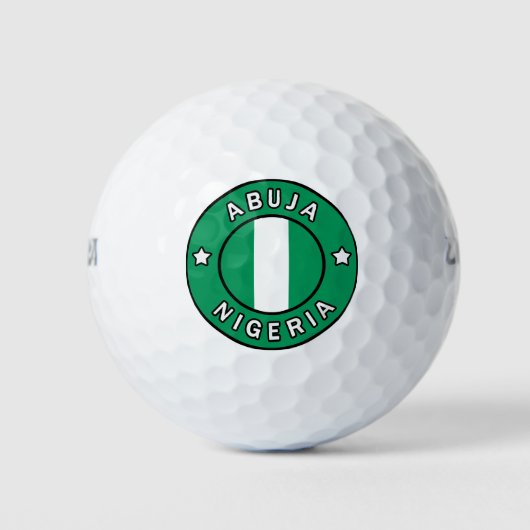 Abuja Nigeria Golfball (Vorderseite)
