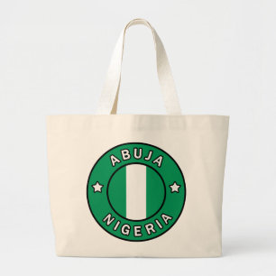 Abuja Nigeria Jumbo Stoffbeutel