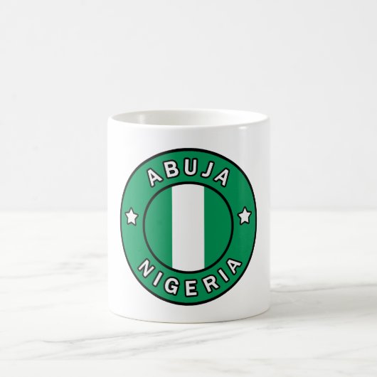 Abuja Nigeria Kaffeetasse (Mittel)