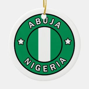 Abuja Nigeria Keramik Ornament
