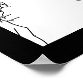 Abuja Nigeria Map Poster (Ecke)