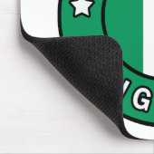 Abuja Nigeria Mousepad (Ecke)