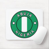 Abuja Nigeria Mousepad (Mit Mouse)