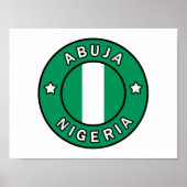 Abuja Nigeria Poster (Vorne)