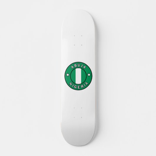 Abuja Nigeria Skateboard (Vorne)
