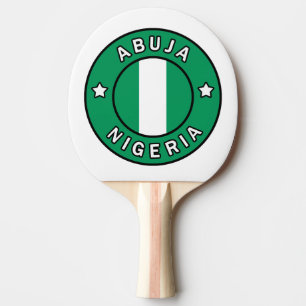 Abuja Nigeria Tischtennis Schläger