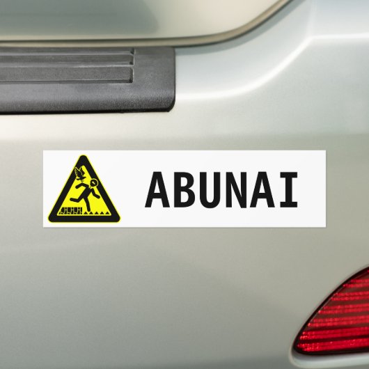Abunai Autoaufkleber (Auf Auto)