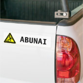 Abunai Autoaufkleber (Auf Lkw)