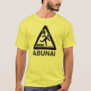 Abunai Shirt, klares Logo T-Shirt