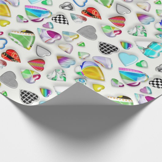 ABUNCHOFHEARTS GESCHENKPAPIER (Ecke)