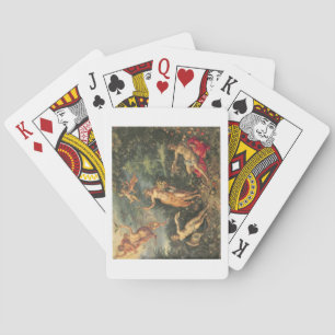 Abundance and the Four Elements, c.1606 (oil on co Spielkarten