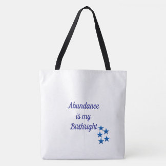 Abundance Birthright Tote Tasche