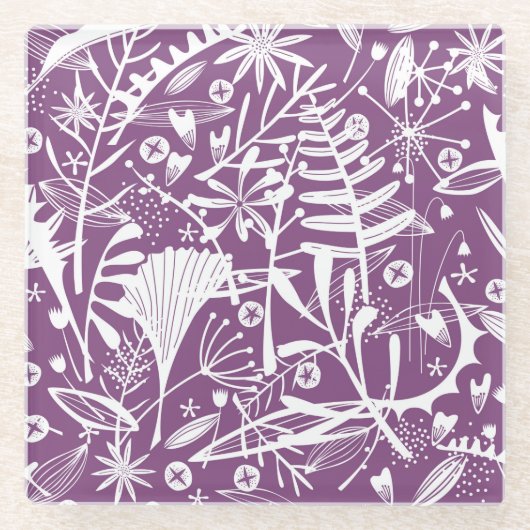 Abundance Botanical Berry Glasuntersetzer (Vorderseite)