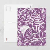 Abundance Botanical Berry Postkarte (Vorne/Hinten)