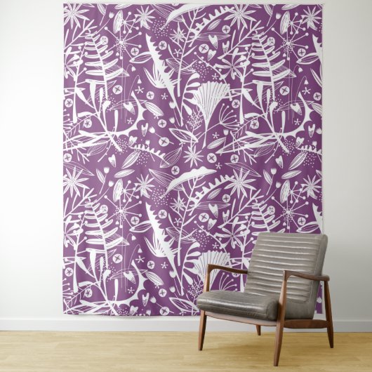 Abundance Botanical Berry Wandteppich (Beispiel)