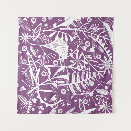 Abundance Botanical Berry Wandteppich (Vorderseite (Horizontal))