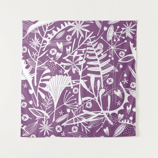 Abundance Botanical Berry Wandteppich (Vorderseite)