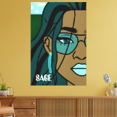 Abundance Canvas Print Leinwanddruck (Insitu (Wohnzimmer))