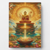 Abundance Plaque mit Easel Fotoplatte (Vorderseite)