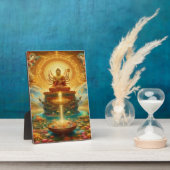 Abundance Plaque mit Easel Fotoplatte (Seite)