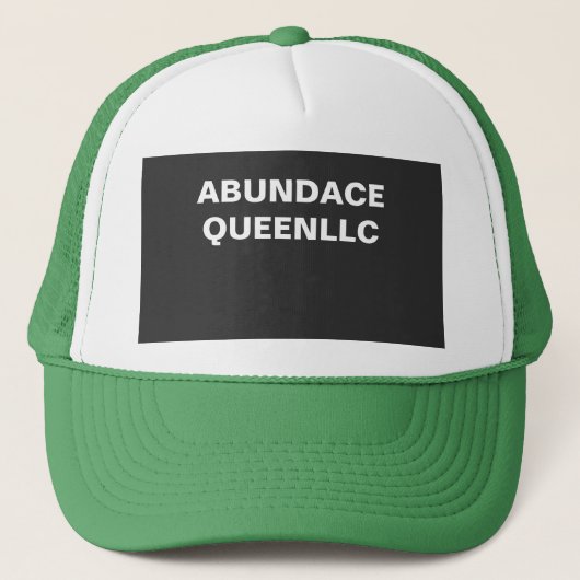 ABUNDANCE QUEEN TRUCKER HAT VIELE FARBEN ZU WÄHLEN TRUCKERKAPPE (Vorderseite)
