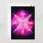 Abundance-Symbol Postkarte (Vorne/Hinten)