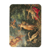 Abundance und die vier Elemente, c.1606 (Öl auf co Magnet (Vertikal)