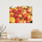 Abundant Ernte - Heirloom Tomaten Poster (Küche)