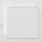 Abundant Feiertag: Herbstfeier Illustr Dankeskarte (Rückseite)