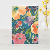 Abundant Florals I Karte (Gelbe Blume)