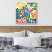 Abundant Florals I Leinwanddruck (Insitu (Schlafzimmer))