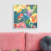Abundant Florals I Leinwanddruck (Insitu (Wohnzimmer))