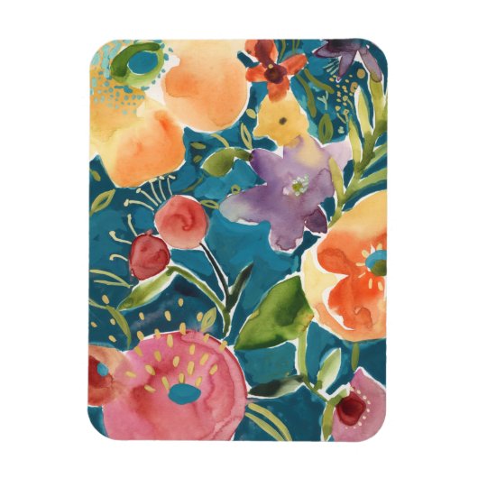 Abundant Florals I Magnet (Vertikal)