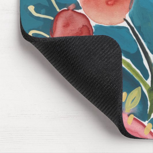 Abundant Florals I Mousepad (Ecke)