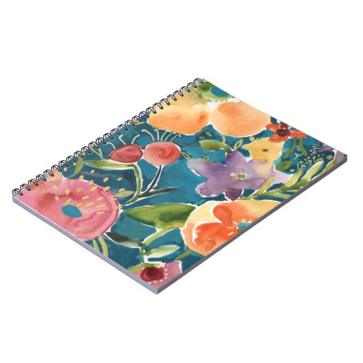 Abundant Florals I Notizblock (Linke Seite)