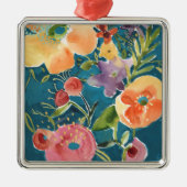 Abundant Florals I Ornament Aus Metall (Vorne)