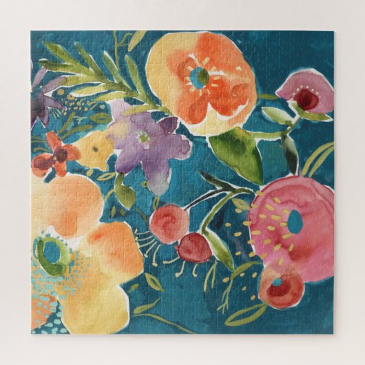 Abundant Florals I Puzzle (Vertikal)